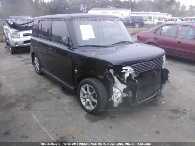 JTLKT324064089351 - 2006 TOYOTA SCION XB შავი ფოტო 1