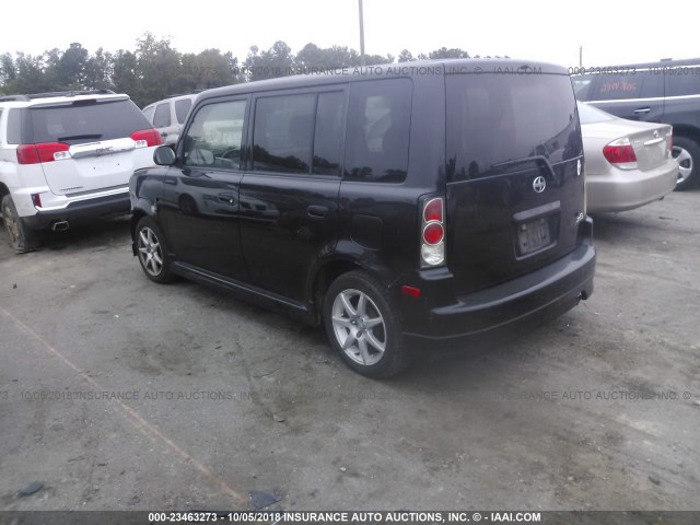 JTLKT324064089351 - 2006 TOYOTA SCION XB შავი ფოტო 3