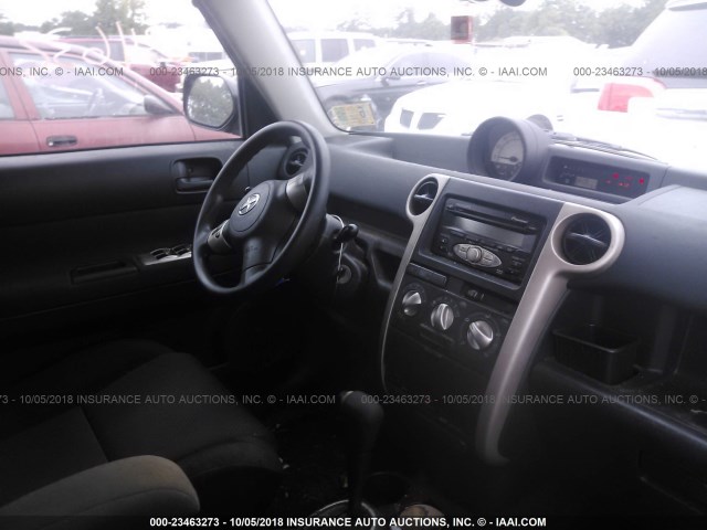 JTLKT324064089351 - 2006 TOYOTA SCION XB შავი ფოტო 5