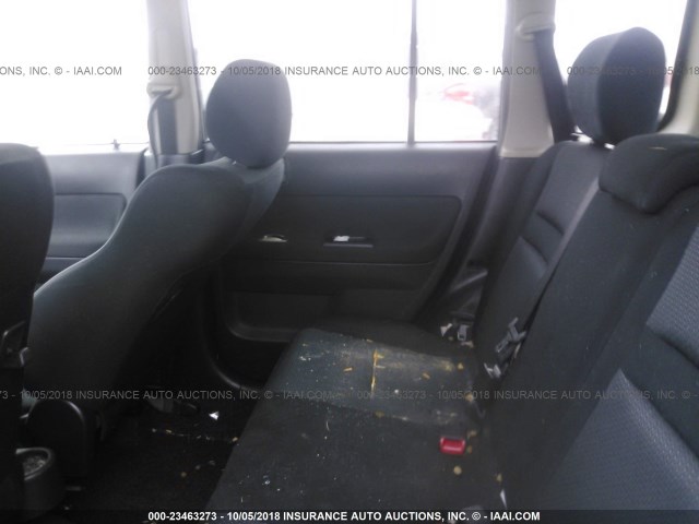 JTLKT324064089351 - 2006 TOYOTA SCION XB შავი ფოტო 8