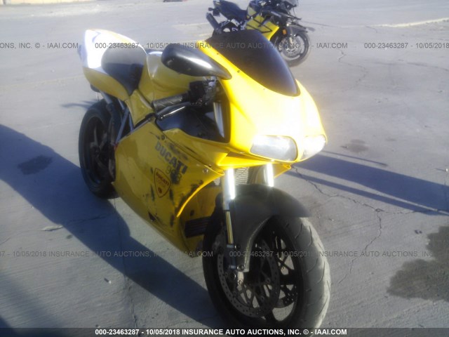 ZDM1SB5VX2B018483 - 2002 DUCATI 996 S YELLOW photo 1