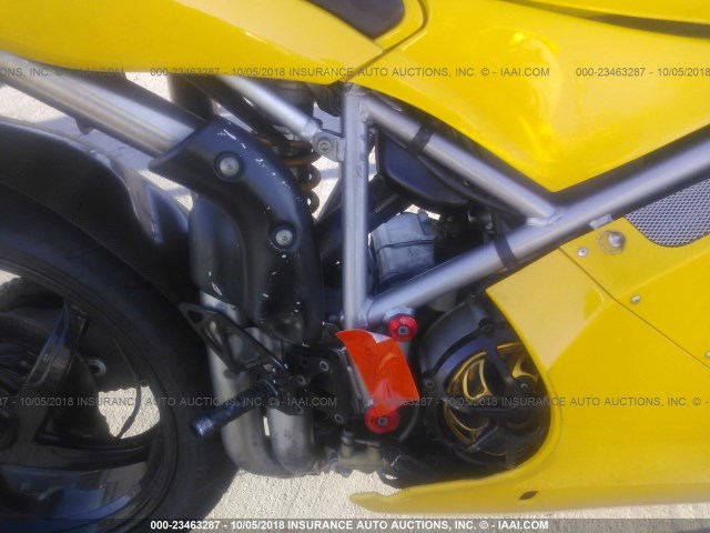 ZDM1SB5VX2B018483 - 2002 DUCATI 996 S YELLOW photo 8