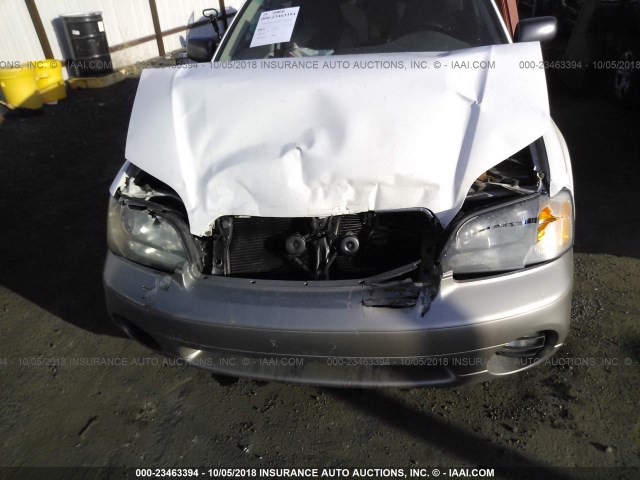 4S3BH675317617343 - 2001 SUBARU LEGACY OUTBACK AWP 白色 照片 6