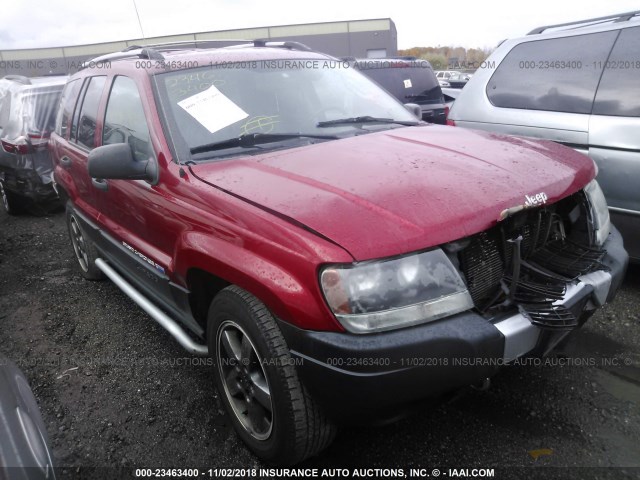 1J4GW48S04C260648 - 2004 JEEP GRAND CHEROKEE LAREDO/COLUMBIA/FREEDOM 红色 照片 1