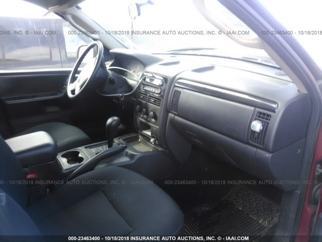 1J4GW48S04C260648 - 2004 JEEP GRAND CHEROKEE LAREDO/COLUMBIA/FREEDOM 红色 照片 5