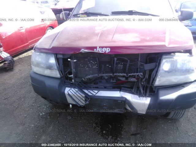 1J4GW48S04C260648 - 2004 JEEP GRAND CHEROKEE LAREDO/COLUMBIA/FREEDOM 红色 照片 6