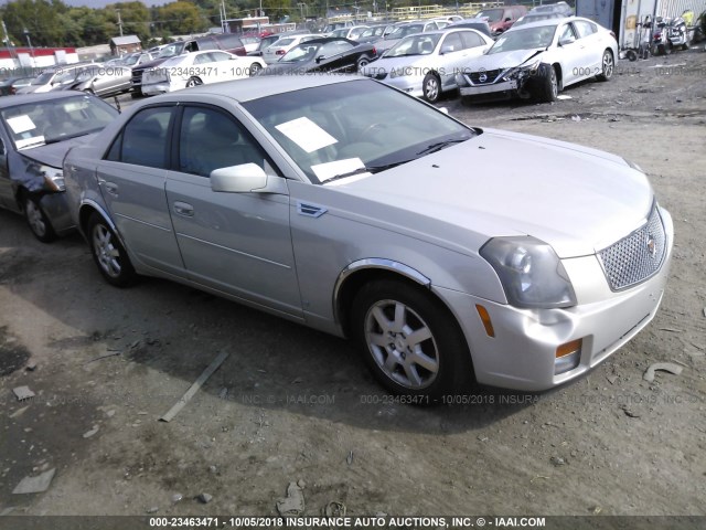 1G6DP577070170949 - 2007 CADILLAC CTS HI FEATURE V6 GOLD photo 1