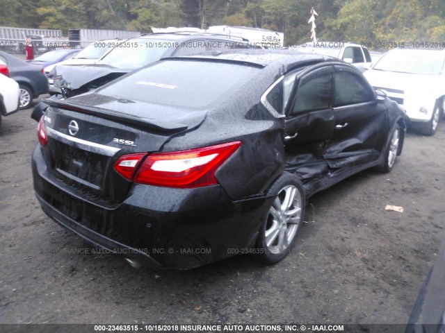 1N4BL3APXGC267450 - 2016 NISSAN ALTIMA 3.5SL/3.5 SR BLACK photo 4