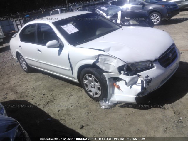 JN1CA31D0YT746264 - 2000 NISSAN MAXIMA GLE/GXE/SE WHITE photo 1