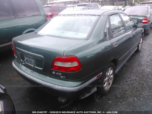 YV1VS2554YF557755 - 2000 VOLVO S40 GREEN photo 4