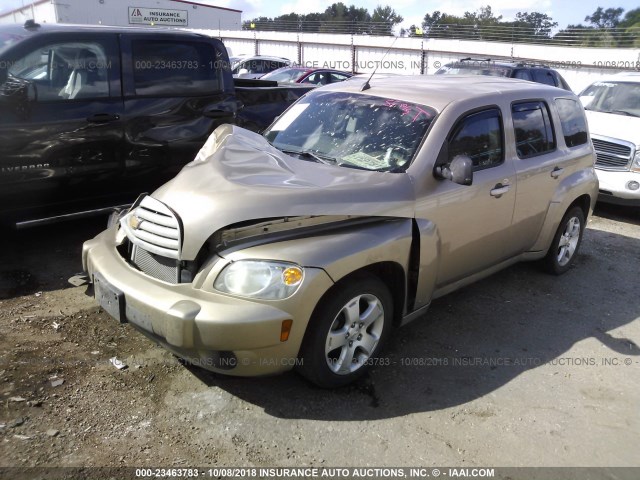 3GNDA13D67S510379 - 2007 CHEVROLET HHR LS Qızıl foto 2