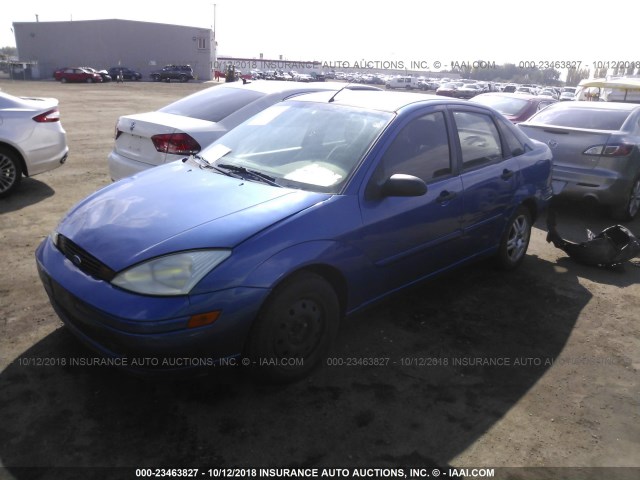 1FAFP34393W174782 - 2003 FORD FOCUS SE COMFORT/SE SPORT BLUE photo 2