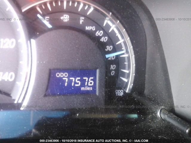 4T1BF1FK1CU528306 - 2012 TOYOTA CAMRY SE/LE/XLE BLACK photo 7