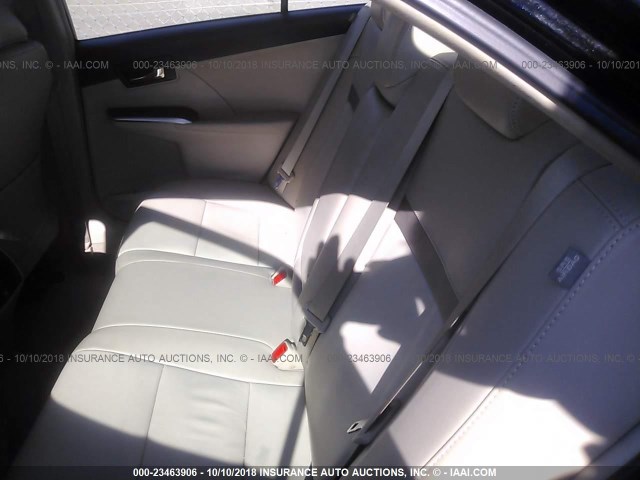 4T1BF1FK1CU528306 - 2012 TOYOTA CAMRY SE/LE/XLE BLACK photo 8