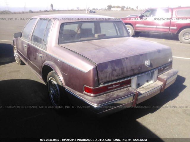 1G6KS6986GU808857 - 1986 CADILLAC SEVILLE PURPLE photo 3