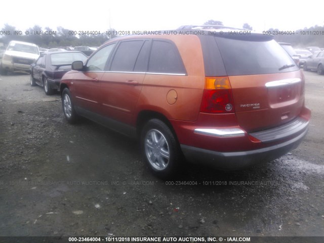 2A8GF68476R733869 - 2006 CHRYSLER PACIFICA TOURING ORANGE photo 3