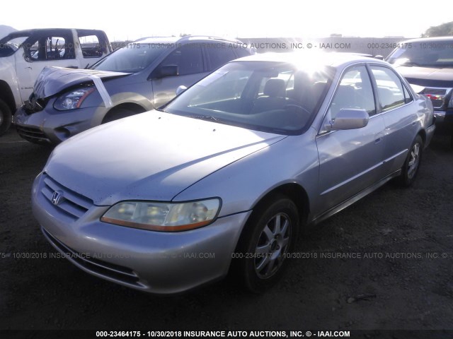 JHMCG66802C015039 - 2002 HONDA ACCORD EX/SE SILVER photo 2