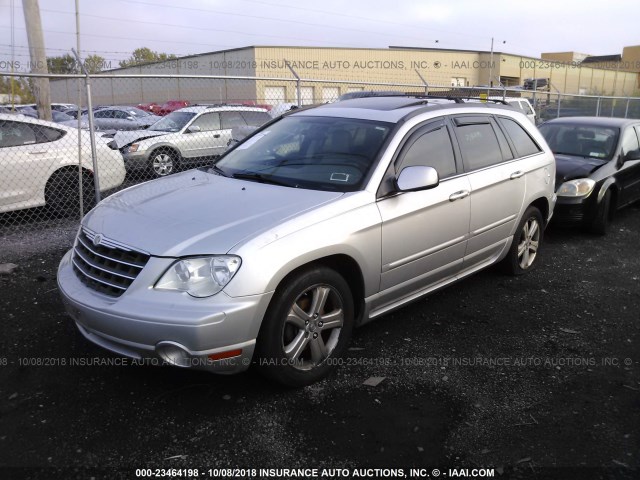 2A8GM68X78R613864 - 2008 CHRYSLER PACIFICA TOURING SILVER photo 2