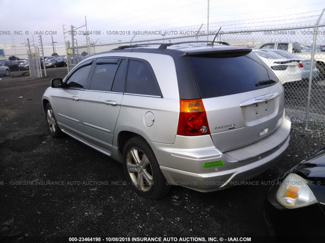 2A8GM68X78R613864 - 2008 CHRYSLER PACIFICA TOURING SILVER photo 3