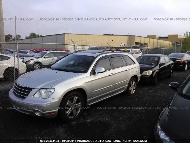 2A8GM68X78R613864 - 2008 CHRYSLER PACIFICA TOURING SILVER photo 6