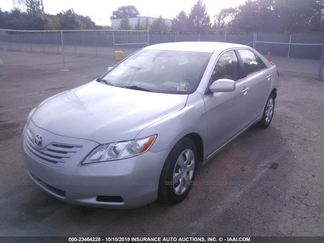 4T1BE46K68U249168 - 2008 TOYOTA CAMRY CE/LE/XLE/SE SILVER photo 2
