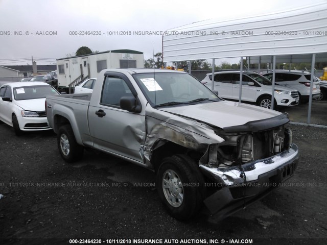 1GTDT146968116448 - 2006 GMC CANYON SILVER photo 1