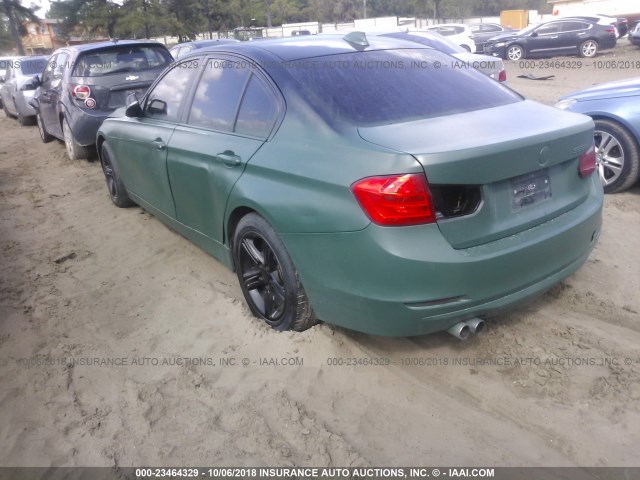 WBA3A5C5XDF354803 - 2013 BMW 328 I GREEN photo 3