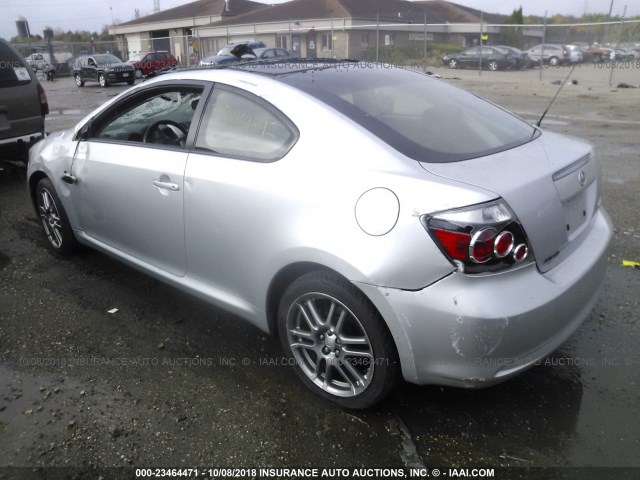 JTKDE3B76A0316527 - 2010 TOYOTA SCION TC 银色 照片 3