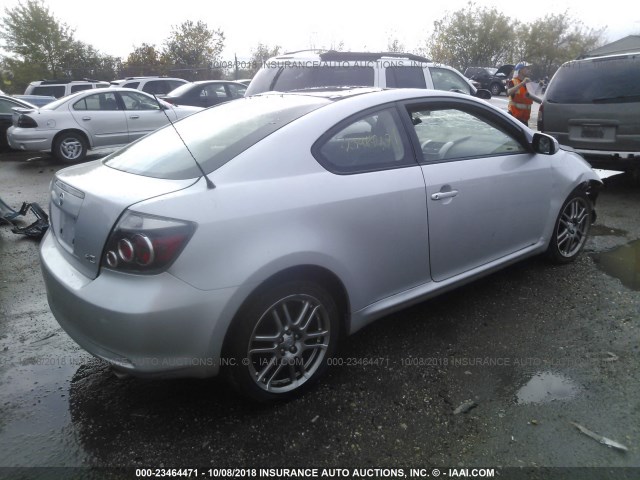JTKDE3B76A0316527 - 2010 TOYOTA SCION TC 银色 照片 4