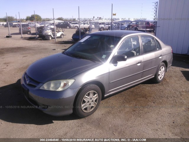 2HGES16385H552809 - 2005 HONDA CIVIC DX VP 灰色 照片 2