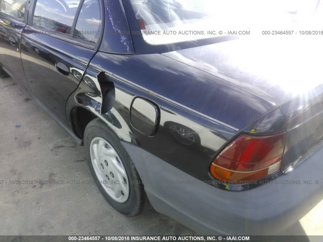 1G8ZH5289WZ107773 - 1998 SATURN SL1 BLACK photo 6