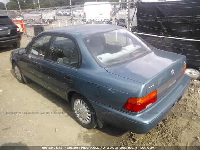 2T1AE09B4SC137378 - 1995 TOYOTA COROLLA LE/DX GREEN photo 3