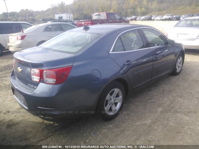 1G11B5SL5EF175814 - 2014 CHEVROLET MALIBU LS ლურჯი ფოტო 4