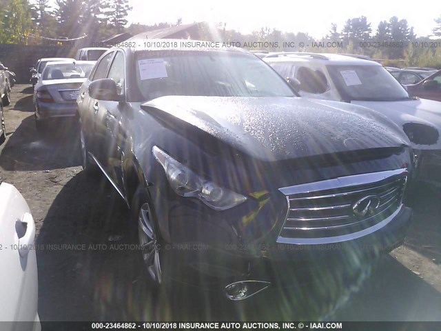 JN8CS1MW5GM750545 - 2016 INFINITI QX70 BLACK photo 1