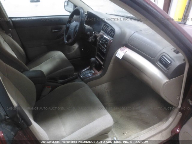 4S3BH675X47629378 - 2004 SUBARU LEGACY OUTBACK AWP 红色 照片 5