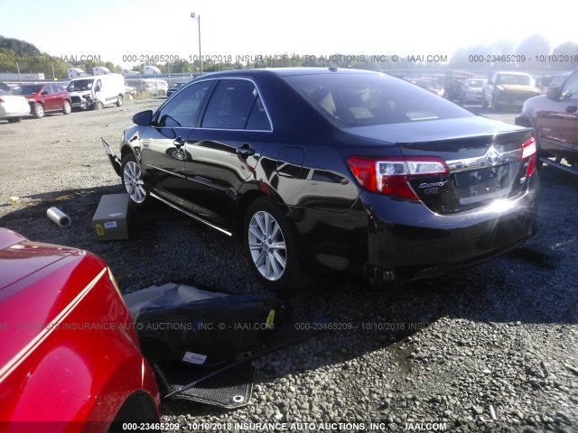 4T1BD1FK5EU130024 - 2014 TOYOTA CAMRY HYBRID/LE/XLE 黑色 照片 3