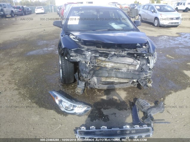 1G1ZD5E7XBF337864 - 2011 CHEVROLET MALIBU 2LT BLACK photo 6