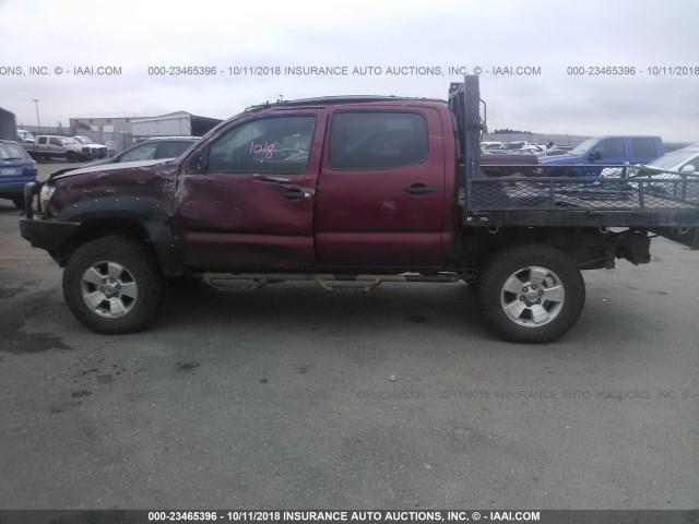 5TELU42N16Z294115 - 2006 TOYOTA TACOMA DOUBLE CAB 红色 照片 3