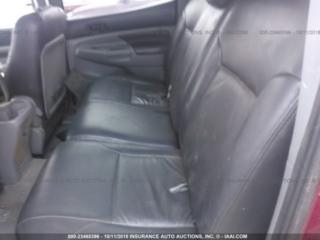 5TELU42N16Z294115 - 2006 TOYOTA TACOMA DOUBLE CAB 红色 照片 8