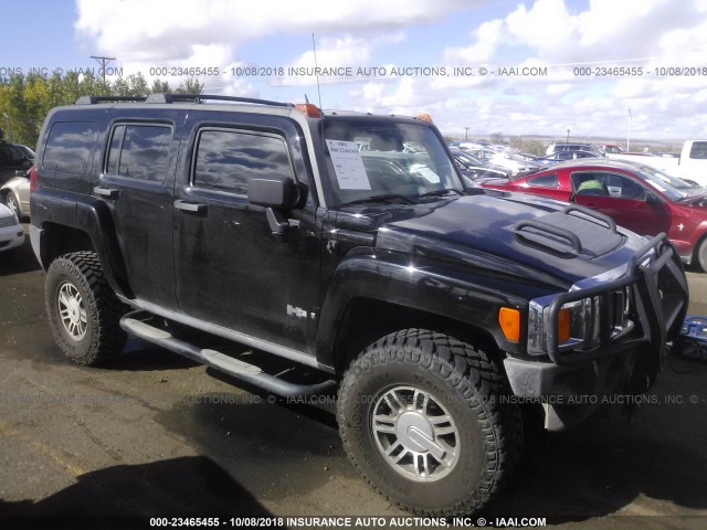 5GTDN136668190513 - 2006 HUMMER H3 BLACK photo 1