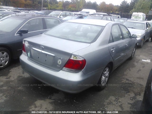 4T1BF32K85U590189 - 2005 TOYOTA CAMRY LE/XLE/SE Gümüş foto 4