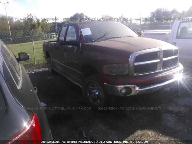 3D7KU28D23G809781 - 2003 DODGE RAM 2500 ST/SLT 红色 照片 1