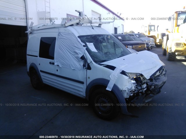 NM0LS6AN7DT169793 - 2013 FORD TRANSIT CONNECT XL WHITE photo 1