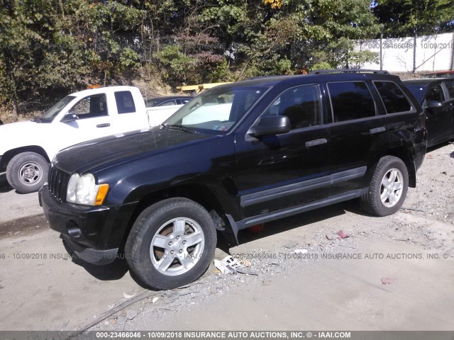 1J4GR48K36C121253 - 2006 JEEP GRAND CHEROKEE LAREDO/COLUMBIA/FREEDOM 黑色 照片 2