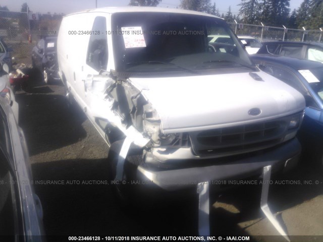 1FTSS34L2XHC11723 - 1999 FORD ECONOLINE E350 SUPER DUTY VAN WHITE photo 1