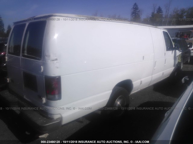 1FTSS34L2XHC11723 - 1999 FORD ECONOLINE E350 SUPER DUTY VAN WHITE photo 4