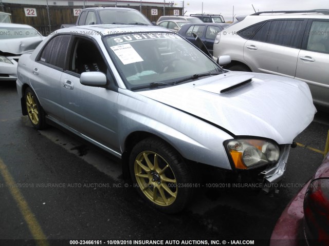 JF1GD29614G517879 - 2004 SUBARU IMPREZA WRX SILVER photo 1