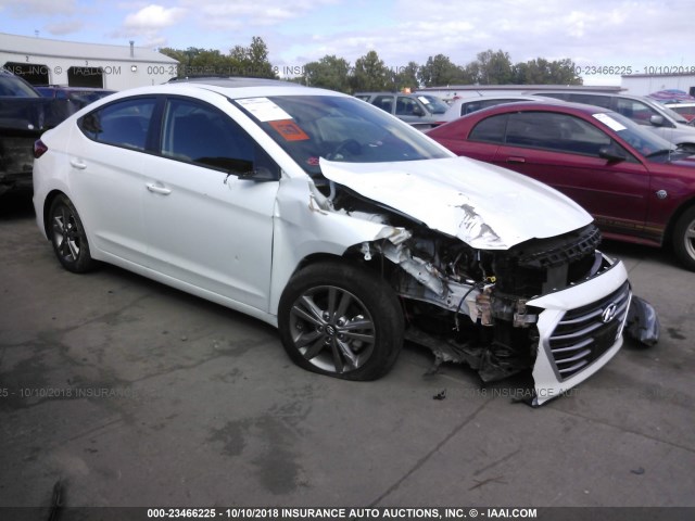 5NPD84LF7HH171456 - 2017 HYUNDAI ELANTRA SE/VALUE/LIMITED WHITE photo 1