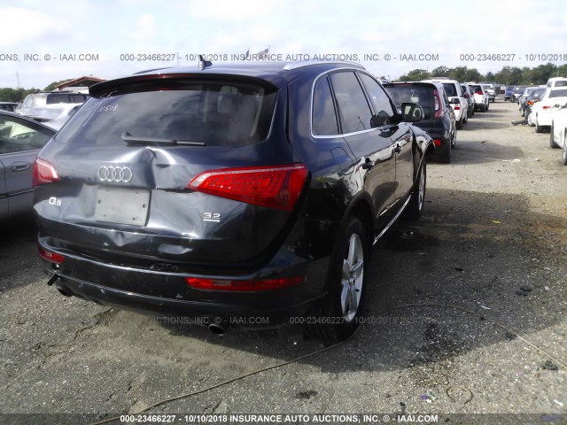 WA1LKAFP5AA029050 - 2010 AUDI Q5 PREMIUM PLUS Dark Blue photo 4