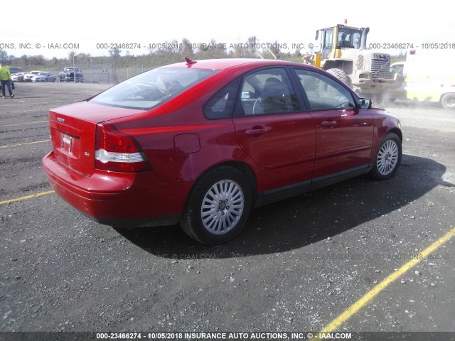 YV1MS382442010022 - 2004 VOLVO S40 2.4I RED photo 4